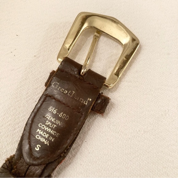 Brown Interlocking Belt S - Picture 6 of 7